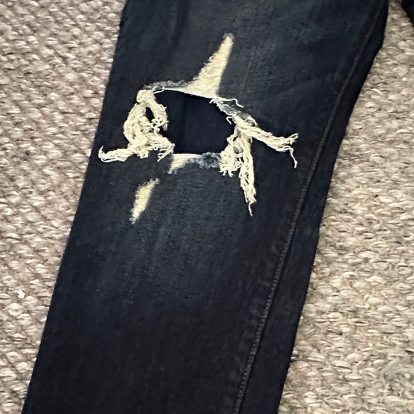 GAP Blue Distressed Ripped Jeans - Picture 3 of 7